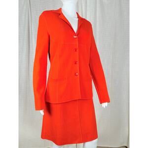 Vintage Tom Ford era Gucci 90s skirt suit set size M